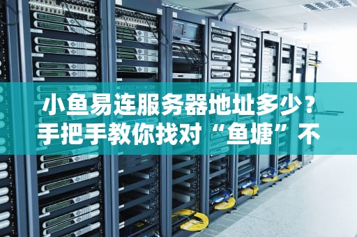 小鱼易连服务器地址多少？手把手教你找对“鱼塘”不迷路！