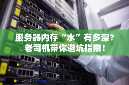 服务器内存“水”有多深？老司机带你避坑指南！