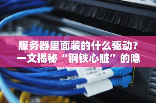 服务器里面装的什么驱动？一文揭秘“钢铁心脏”的隐形英雄！