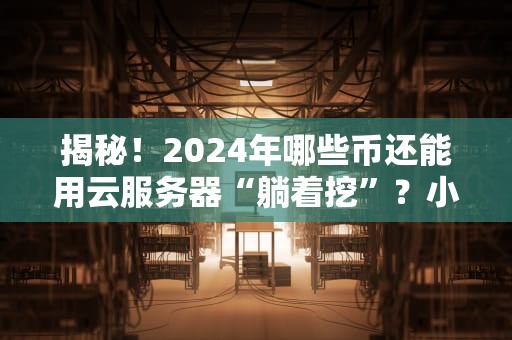 揭秘！2024年哪些币还能用云服务器“躺着挖”？小白必看避坑指南