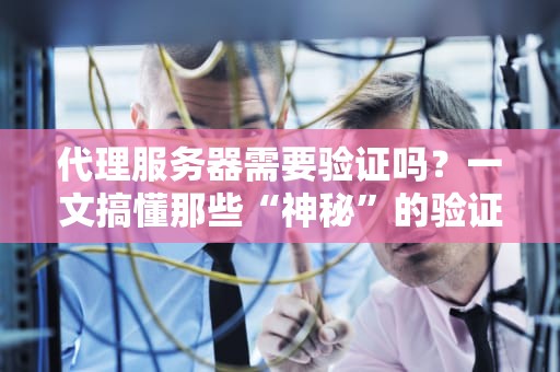 代理服务器需要验证吗？一文搞懂那些“神秘”的验证套路！