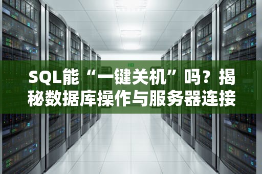 SQL能“一键关机”吗？揭秘数据库操作与服务器连接的相爱相杀