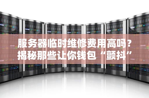 服务器临时维修费用高吗？揭秘那些让你钱包“颤抖”的隐藏成本！