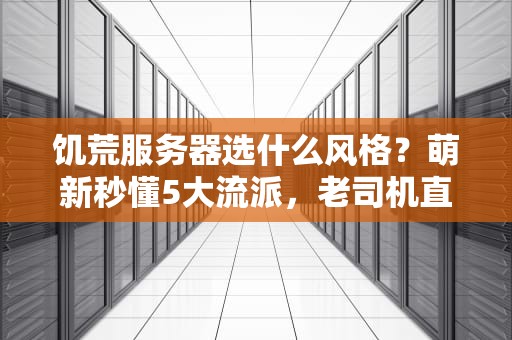 饥荒服务器选什么风格？萌新秒懂5大流派，老司机直呼内行！
