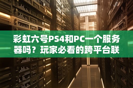 彩虹六号PS4和PC一个服务器吗？玩家必看的跨平台联机真相！