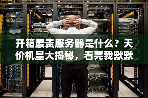 开箱最贵服务器是什么？天价机皇大揭秘，看完我默默抱紧小主机！