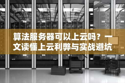 算法服务器可以上云吗？一文读懂上云利弊与实战避坑指南！