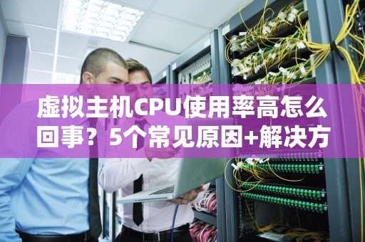 虚拟主机CPU使用率高怎么回事？5个常见原因+解决方案，站长必看！