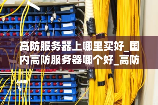 高防服务器上哪里买好_国内高防服务器哪个好_高防服务器购买指南