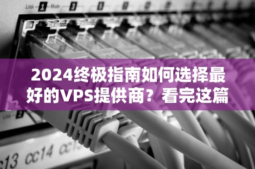 2024终极指南如何选择最好的VPS提供商？看完这篇不再被坑！