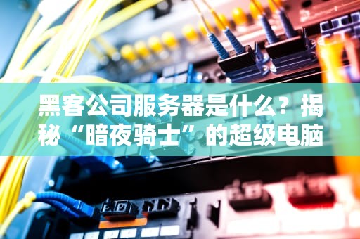 黑客公司服务器是什么？揭秘“暗夜骑士”的超级电脑（附真实案例）