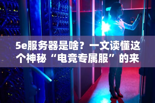 5e服务器是啥？一文读懂这个神秘“电竞专属服”的来龙去脉！