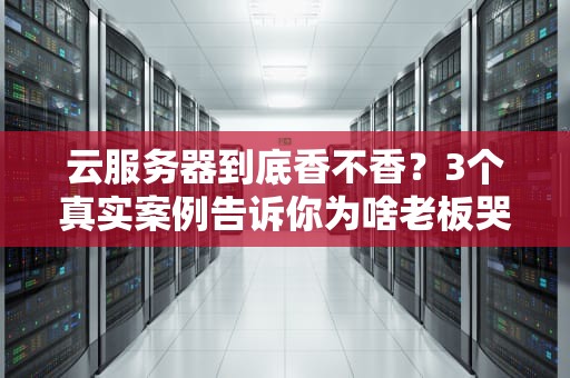 云服务器到底香不香？3个真实案例告诉你为啥老板哭着喊着要买！