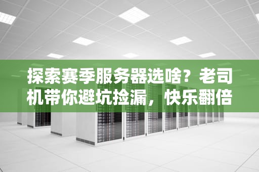 探索赛季服务器选啥？老司机带你避坑捡漏，快乐翻倍！