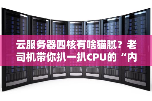 云服务器四核有啥猫腻？老司机带你扒一扒CPU的“内裤”！（附真实测评数据）