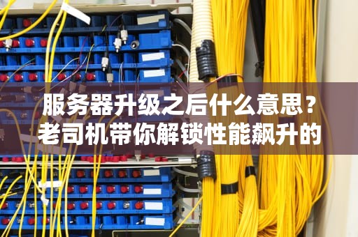 服务器升级之后什么意思？老司机带你解锁性能飙升的快乐！