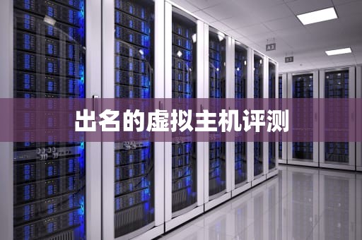 出名的虚拟主机评测