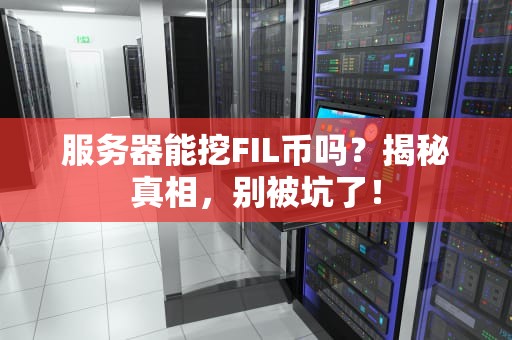 服务器能挖FIL币吗？揭秘真相，别被坑了！