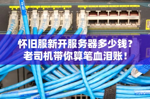 怀旧服新开服务器多少钱？老司机带你算笔血泪账！