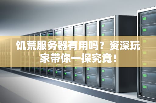 饥荒服务器有用吗？资深玩家带你一探究竟！