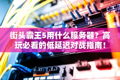 街头霸王5用什么服务器？高玩必看的低延迟对战指南！
