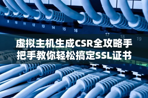 虚拟主机生成CSR全攻略手把手教你轻松搞定SSL证书申请！