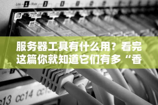 服务器工具有什么用？看完这篇你就知道它们有多“香”了！