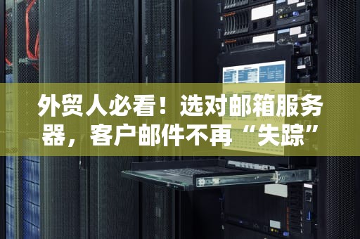 外贸人必看！选对邮箱服务器，客户邮件不再“失踪”！（附5大避坑指南）