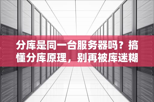 分库是同一台服务器吗？搞懂分库原理，别再被库迷糊了！