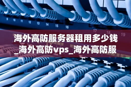 海外高防服务器租用多少钱_海外高防vps_海外高防服务器租用价格与选择策略