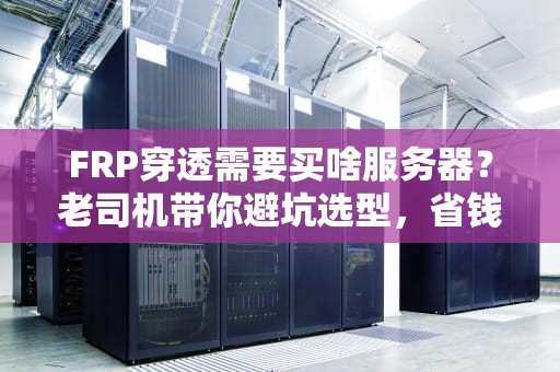FRP穿透需要买啥服务器？老司机带你避坑选型，省钱又省心！