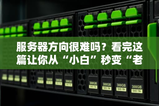 服务器方向很难吗？看完这篇让你从“小白”秒变“老司机”！