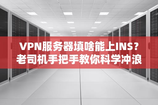 VPN服务器填啥能上INS？老司机手把手教你科学冲浪！