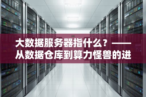 大数据服务器指什么？——从数据仓库到算力怪兽的进化之旅