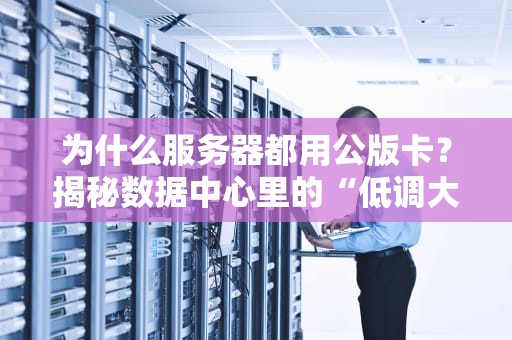 为什么服务器都用公版卡？揭秘数据中心里的“低调大佬”