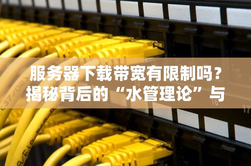 服务器下载带宽有限制吗？揭秘背后的“水管理论”与破解妙招！