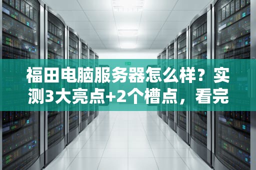 福田电脑服务器怎么样？实测3大亮点+2个槽点，看完再剁手！