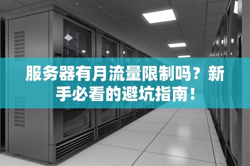 服务器有月流量限制吗？新手必看的避坑指南！