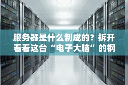 服务器是什么制成的？拆开看看这台“电子大脑”的钢筋铁骨！