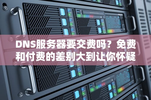 DNS服务器要交费吗？免费和付费的差别大到让你怀疑人生！