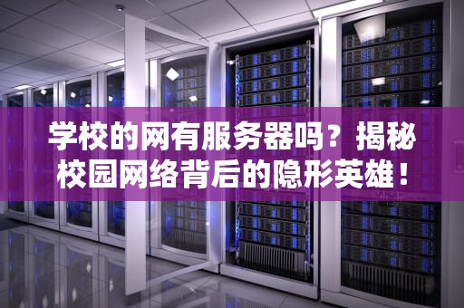 学校的网有服务器吗？揭秘校园网络背后的隐形英雄！