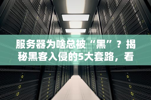 服务器为啥总被“黑”？揭秘黑客入侵的5大套路，看完秒变防坑达人！