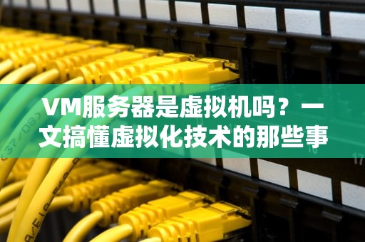 VM服务器是虚拟机吗？一文搞懂虚拟化技术的那些事儿！