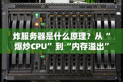 炸服务器是什么原理？从“爆炒CPU”到“内存溢出”，一文看懂黑客的“厨房艺术”