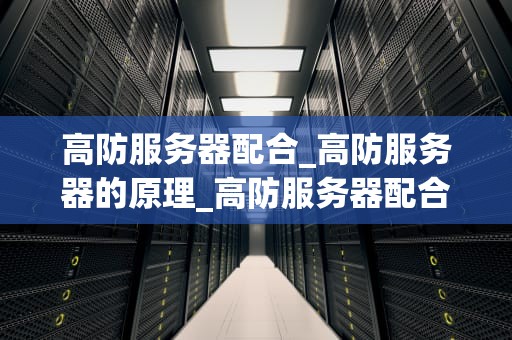 高防服务器配合_高防服务器的原理_高防服务器配合的重要性及实现方式