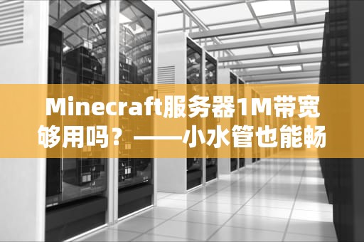 Minecraft服务器1M带宽够用吗？——小水管也能畅玩？专业测评+真相揭秘！