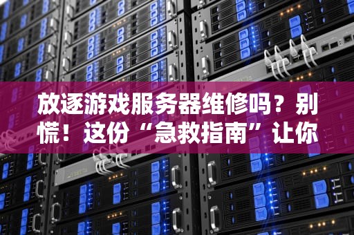 放逐游戏服务器维修吗？别慌！这份“急救指南”让你秒变服务器老中医