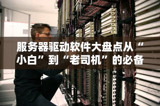 服务器驱动软件大盘点从“小白”到“老司机”的必备神器指南