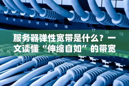 服务器弹性宽带是什么？一文读懂“伸缩自如”的带宽黑科技！
