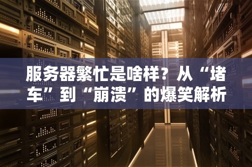 服务器繁忙是啥样？从“堵车”到“崩溃”的爆笑解析！